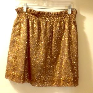 Sequined skirt!